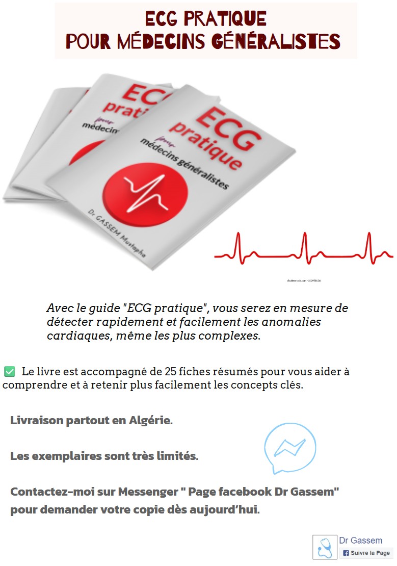 ECG PRATIQUE (livre & résumés) $